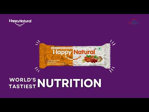 Happy Natural - Tastiest Nutrition bars