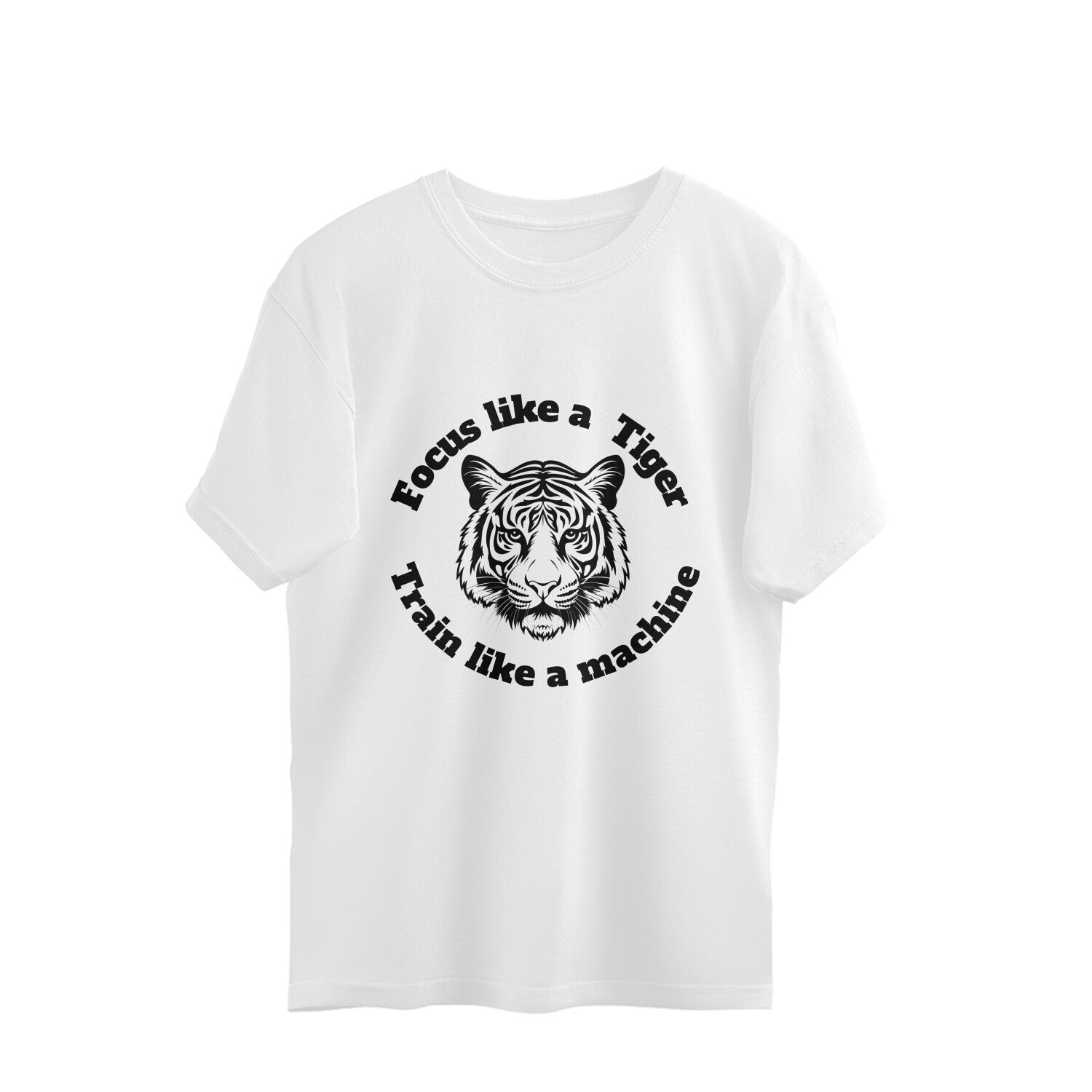 Focus like a tiger Oversized Tee