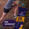 FitSport 20g Protein Bar - Whey Protein, Peanut Butter, Dark Choco Chips